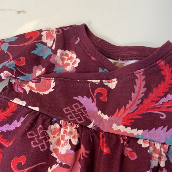 TEA Dragon Print 1pc Long Sleeve Romper 3-6 months - Picture 4 of 7